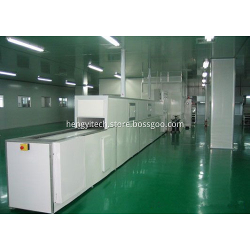Dust-free electric oven equipment
